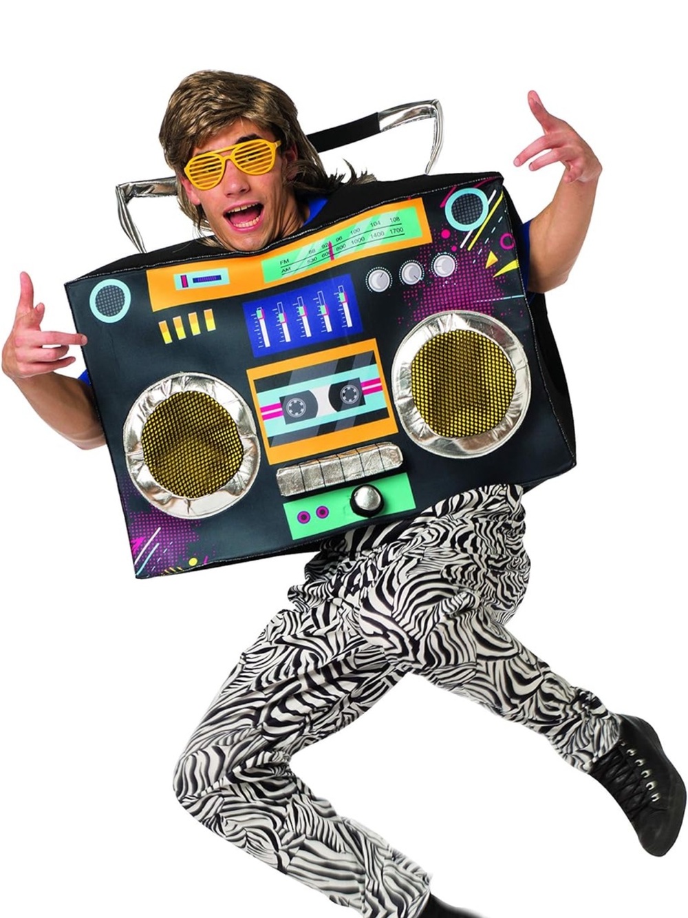 Rasta Imposta Retro Boom Box Halloween Costume